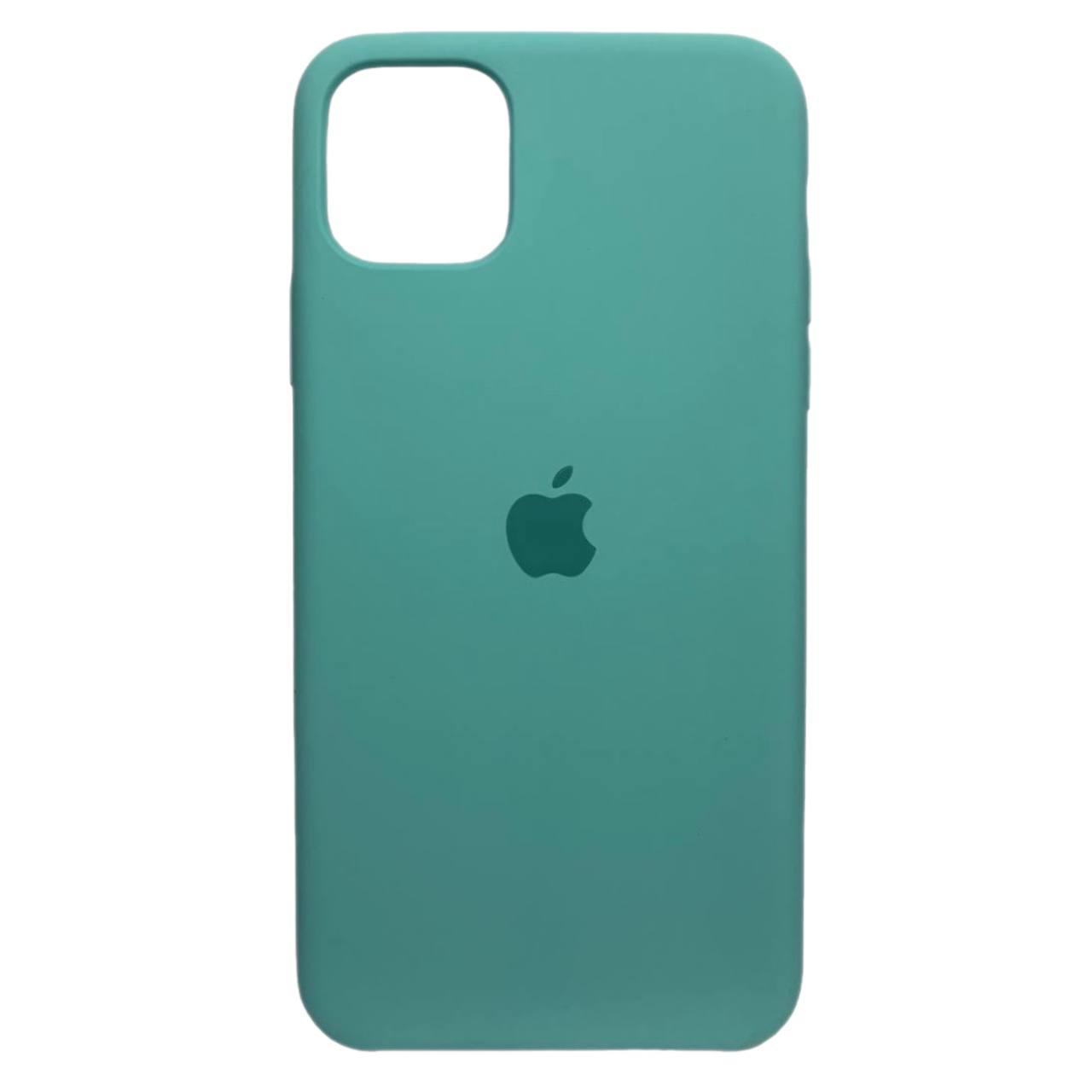 Silicone Case (AA) для iPhone 11 Pro Max (6.5") (Spearmint)
