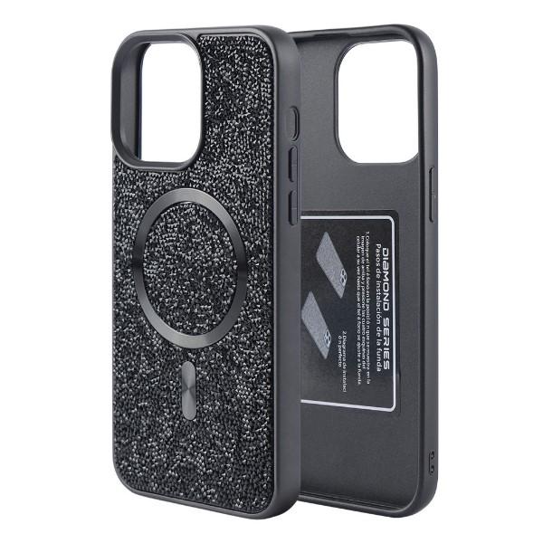 Чохол Swarovski Stand Case with MagSafe для iPhone 16 Pro Max Black