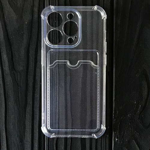 Накладка WXD Space Card Pocket для Iphone 16 Pro Max (силікон)