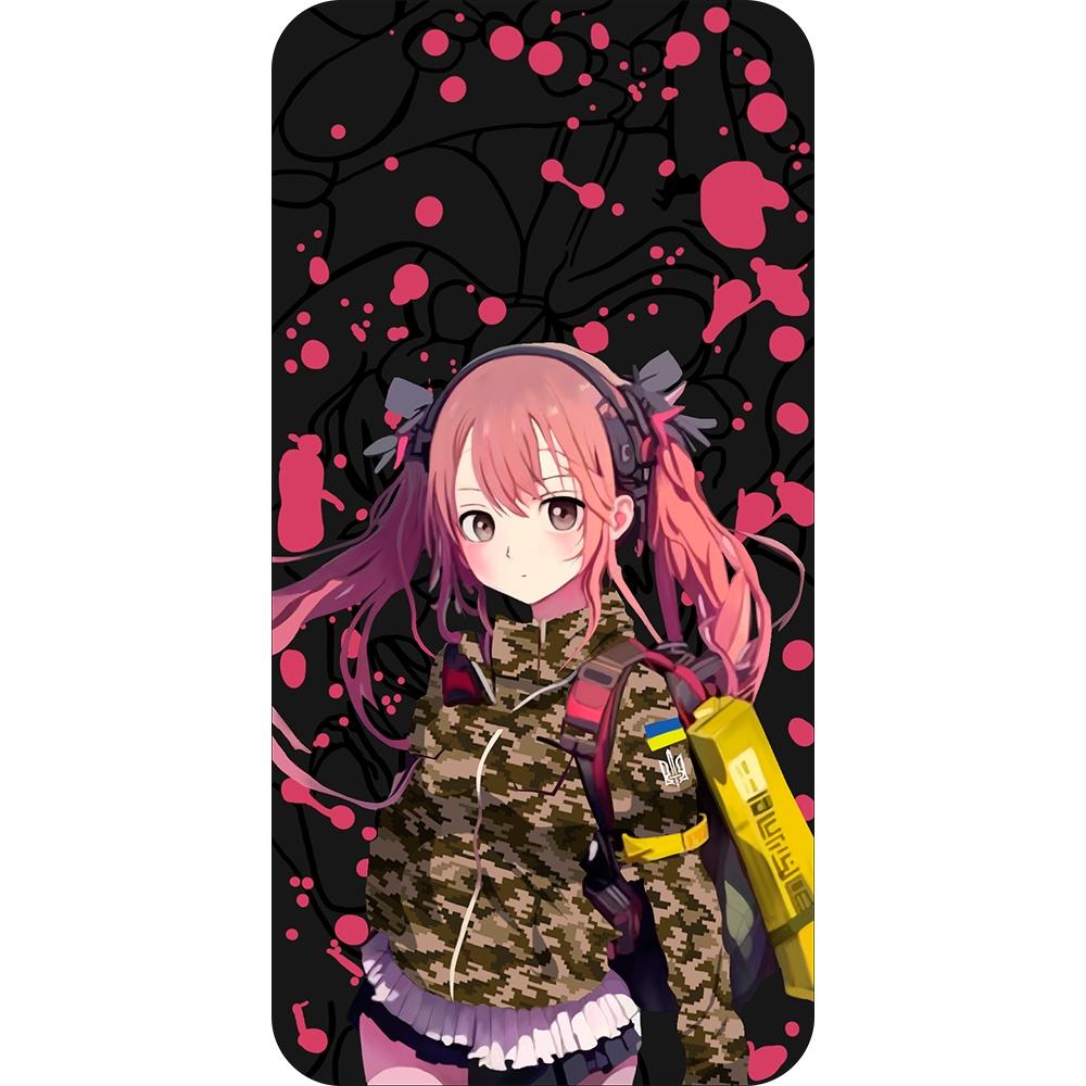 Чохол Print для iPhone 13 Мілітарі аніме