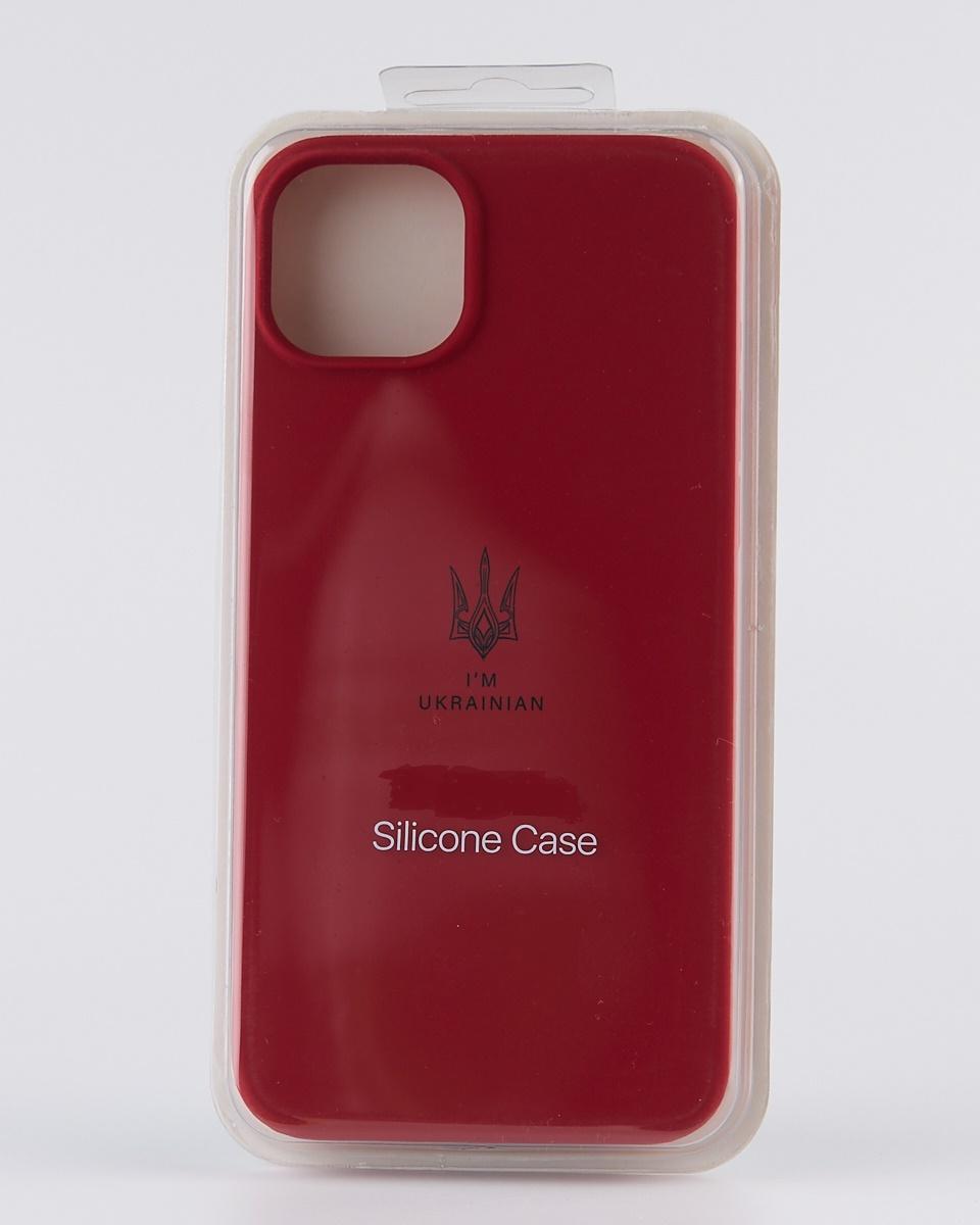 UA Silicone Case Full Protective для iPhone 14 Plus (6,7") (Marsala)