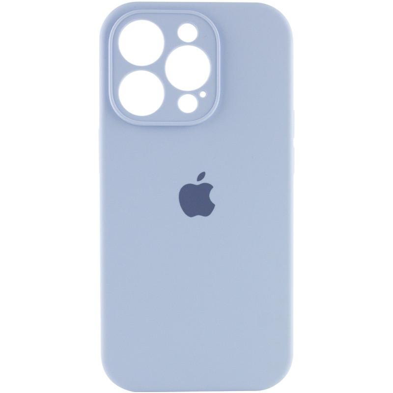 Silicone Case Full Camera Protective (AA) для iPhone 14 Pro Max (Lilac cream)