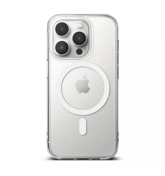 Накладка Magsafe для iPhone 15 Plus /14 Plus прозора