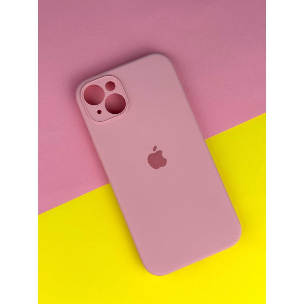 Silicone Case Full Camera Protective (AA) для iPhone 15 (Flamingo)