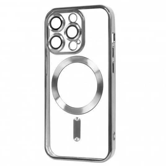 Накладка SHINING Camera MagSafe для  iPhone 16 Pro Max Silver