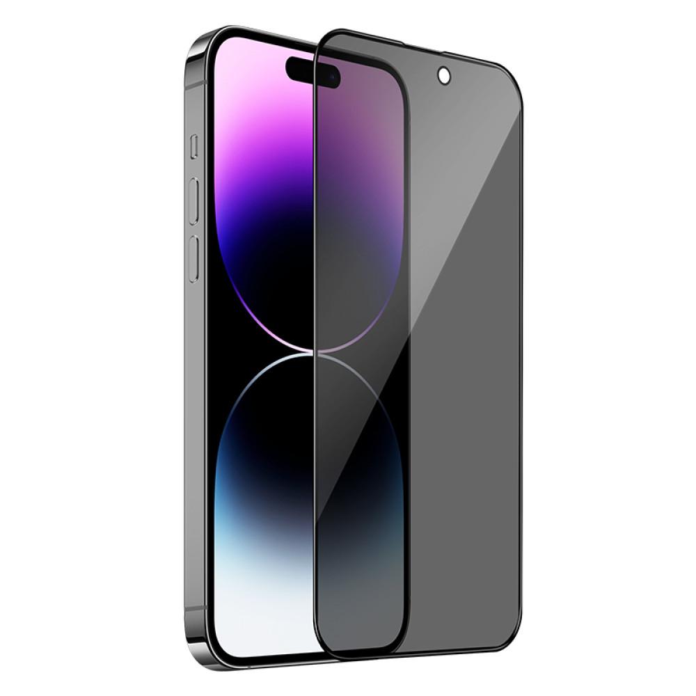 Захисне скло Privacy 5D для  iPhone 15 Pro Max (6.7")