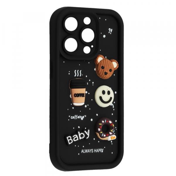 Чохол Pretty Toys для IPhone 11 (Black/baby donut)