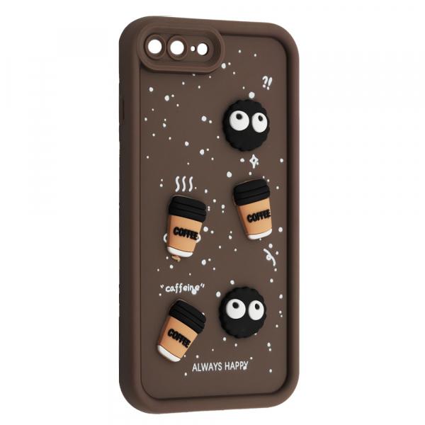 Чохол Pretty Toys для IPhone 7 Plus / 8 Plus (Brown/Always Happy)