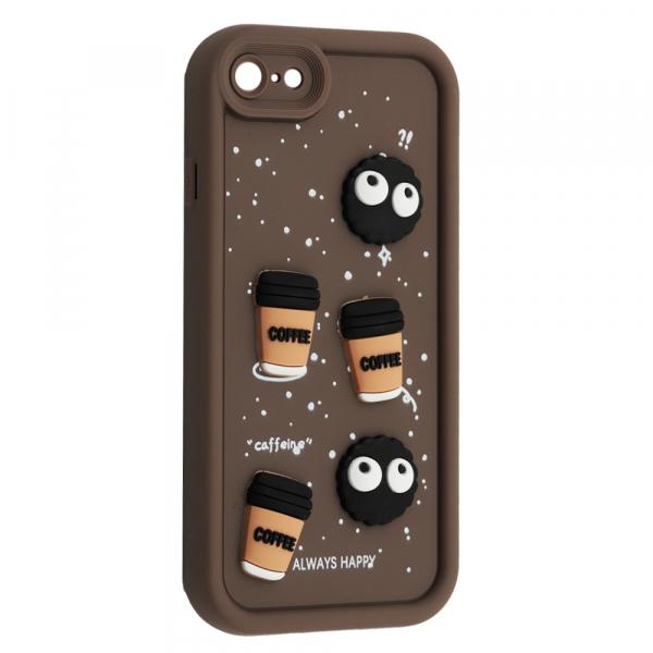 Чохол Pretty Toys для IPhone 7 / 8 /SE 2020 (Brown/Always Happy)