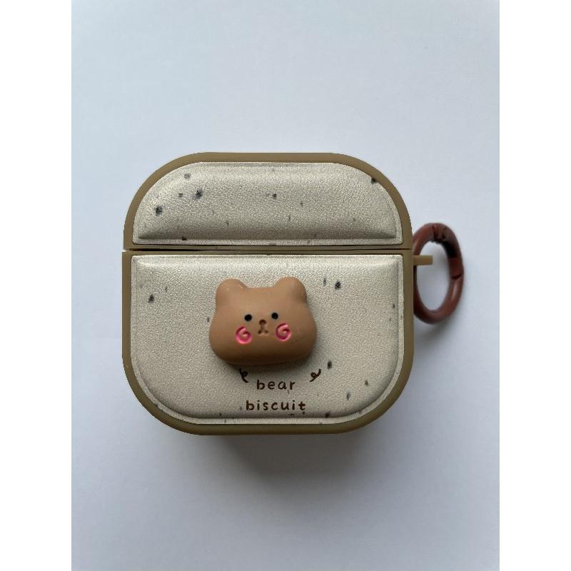 Чохол TOYS  для Airpods Pro 2  Bear Biscuit
