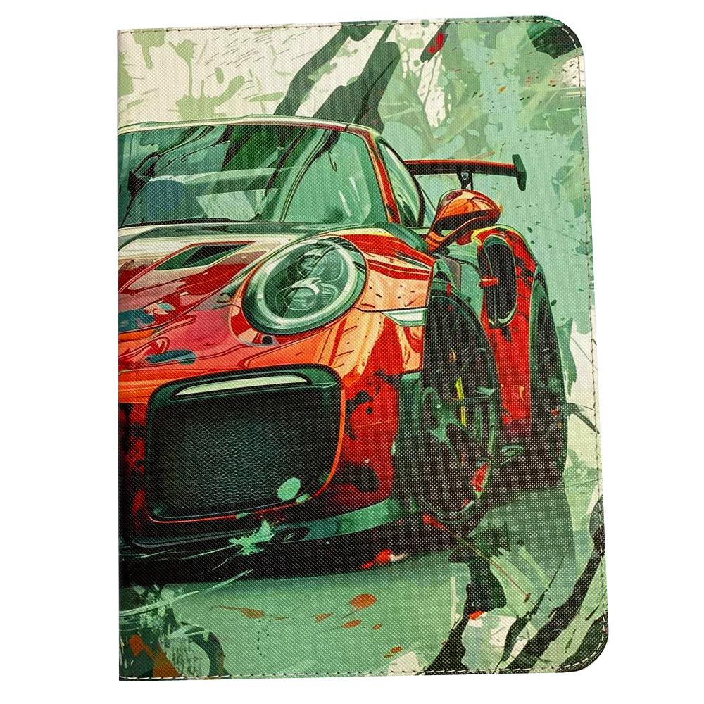 Книжка Slim для  iPad 10 10.9` (2022) /iPad 11" A16 2025 (A3354 / A3355 / A3356)  (Car red)