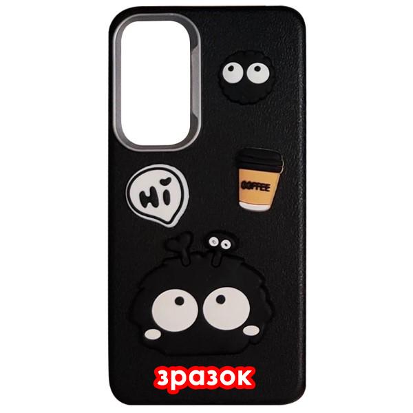 Чохол Leather Toys для Samsung A06 (Monster eyes / Black)