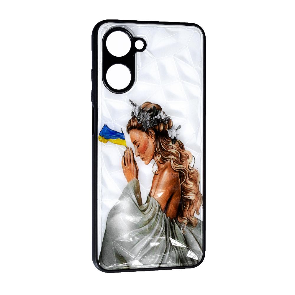 Накладка Prisma Ladies для Realme 10  4G Pray for Ukraine