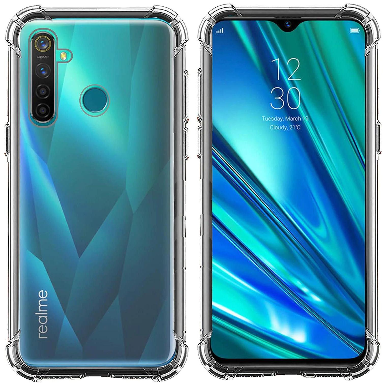 Чохол Epic з кутками для Realme 5/6i/C3 прозорий