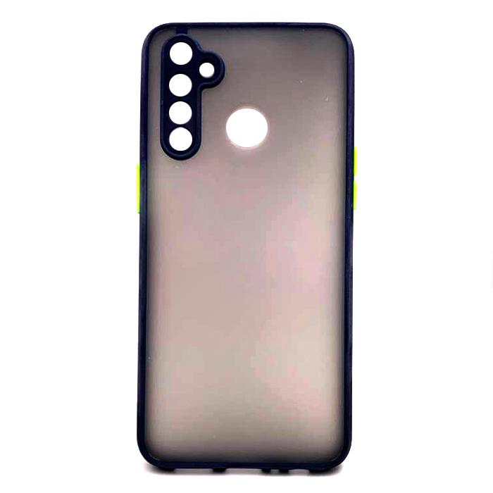 Накладка Totu Gingle Camera для Realme 5 Pro Navy blue/green