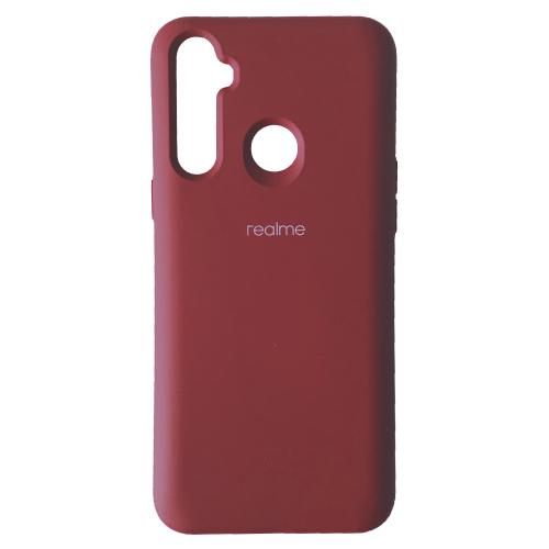 Накладка Soft Silicone Case для Realme 6i червона