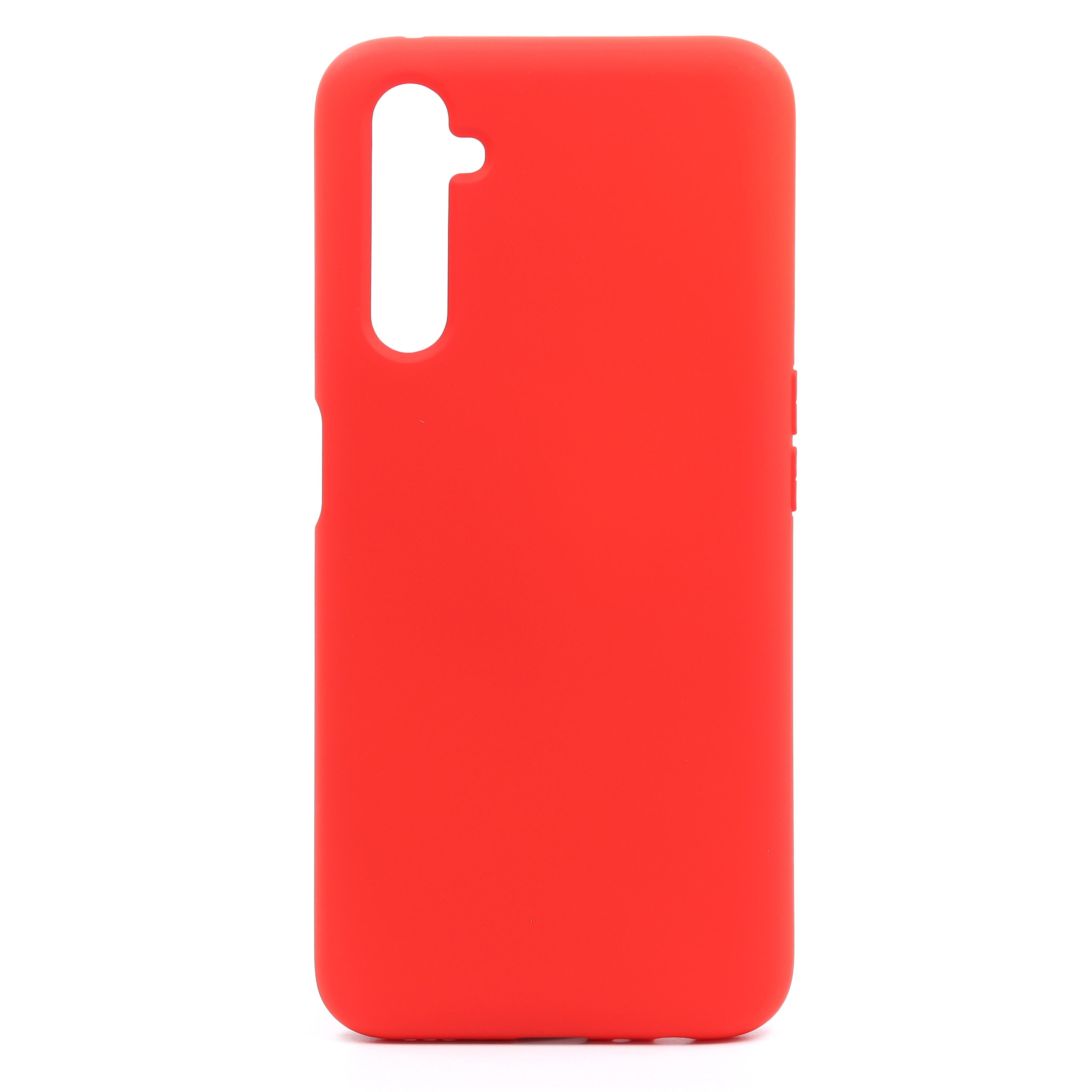 Накладка Soft Silicone Case для Realme 6 Pro Red