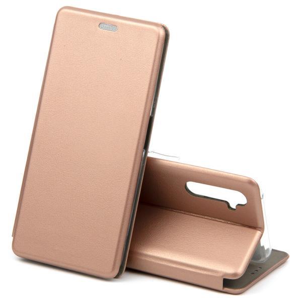 Книжка Premium для Realme 6 Pro рожеве золото