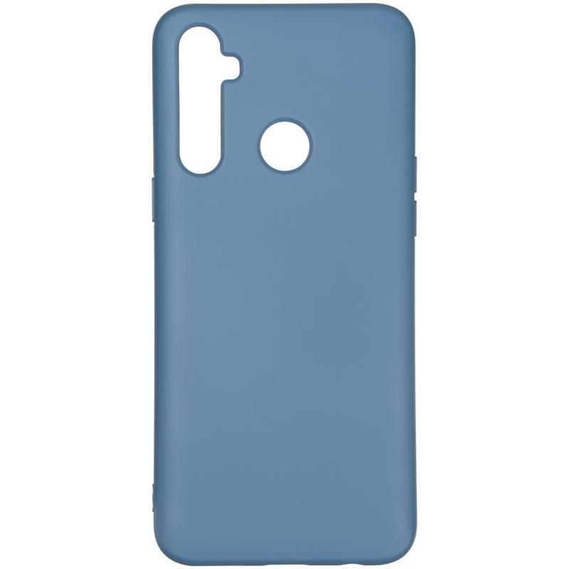 Накладка Soft Silicone Case для Realme 5/6i/C3 синя