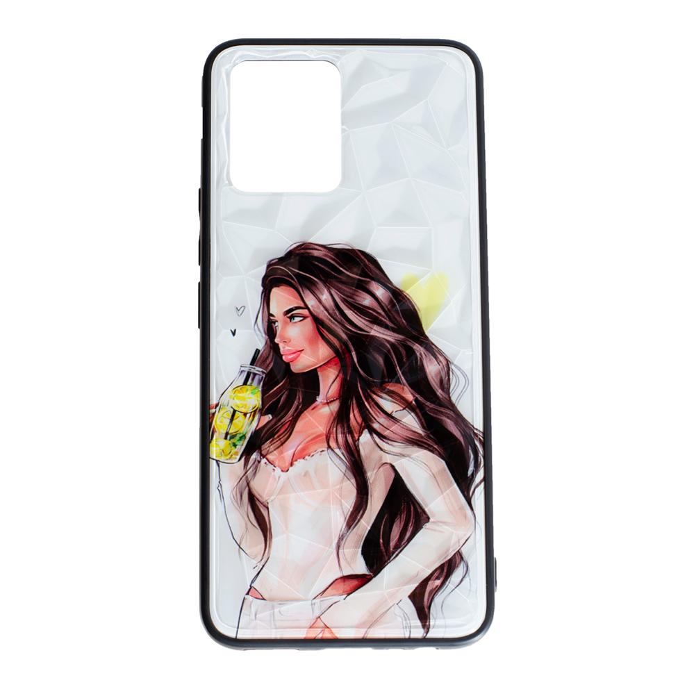 Накладка Ladies для Realme 8 / 8 Pro Дівчина з лимонадом