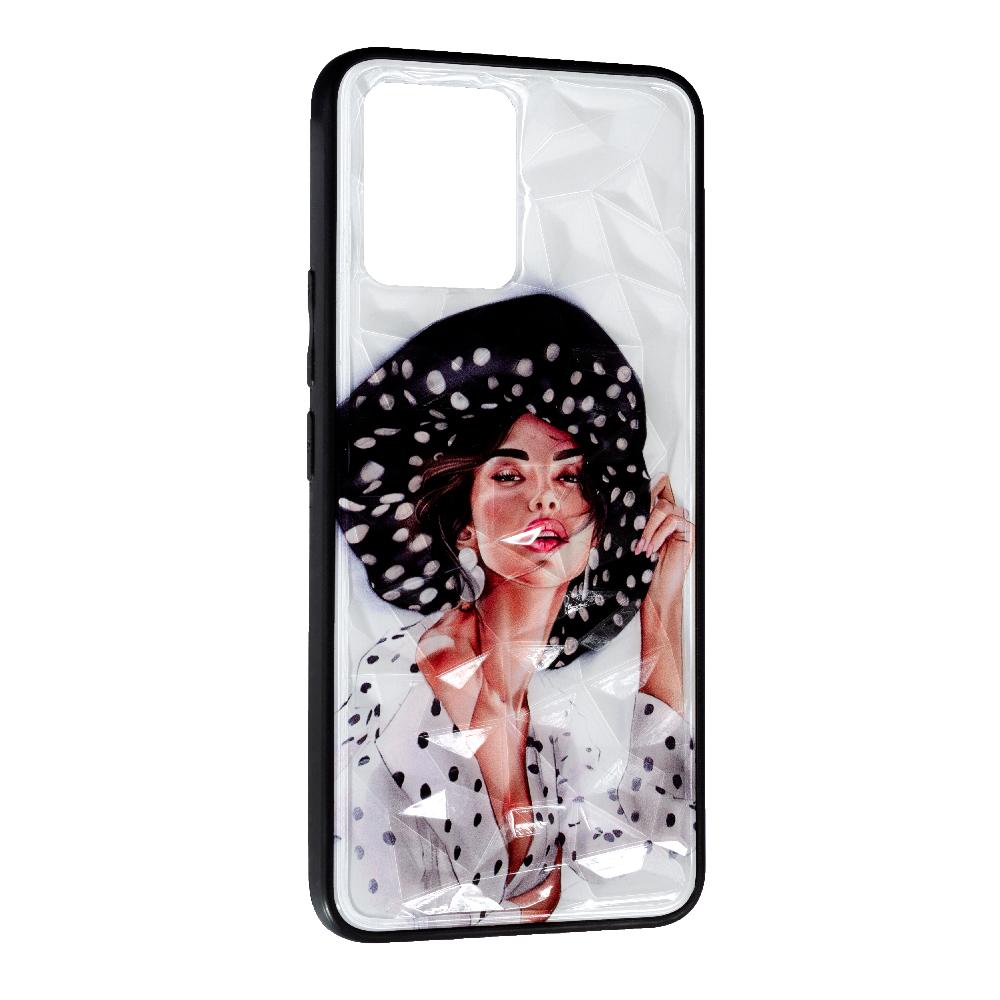 Накладка Ladies для Realme 8 / 8 Pro Girl in a hat