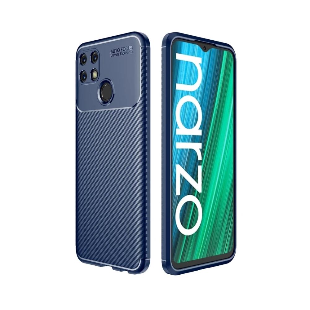 Накладка Autofocus для Realme Narzo 50a / Realme 7i Blue