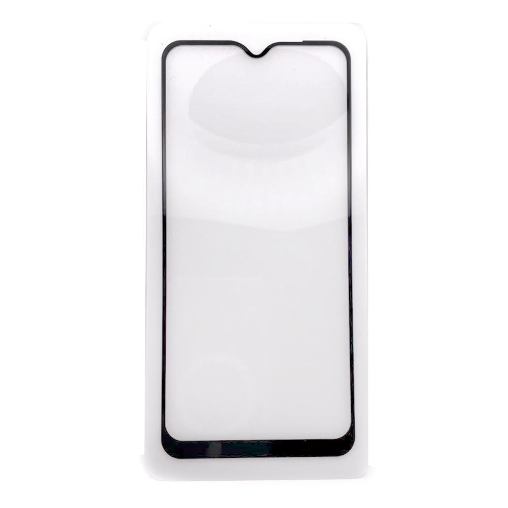 Захиcне скло 6D Full lGlue для Realme C2 з чорною рамкою