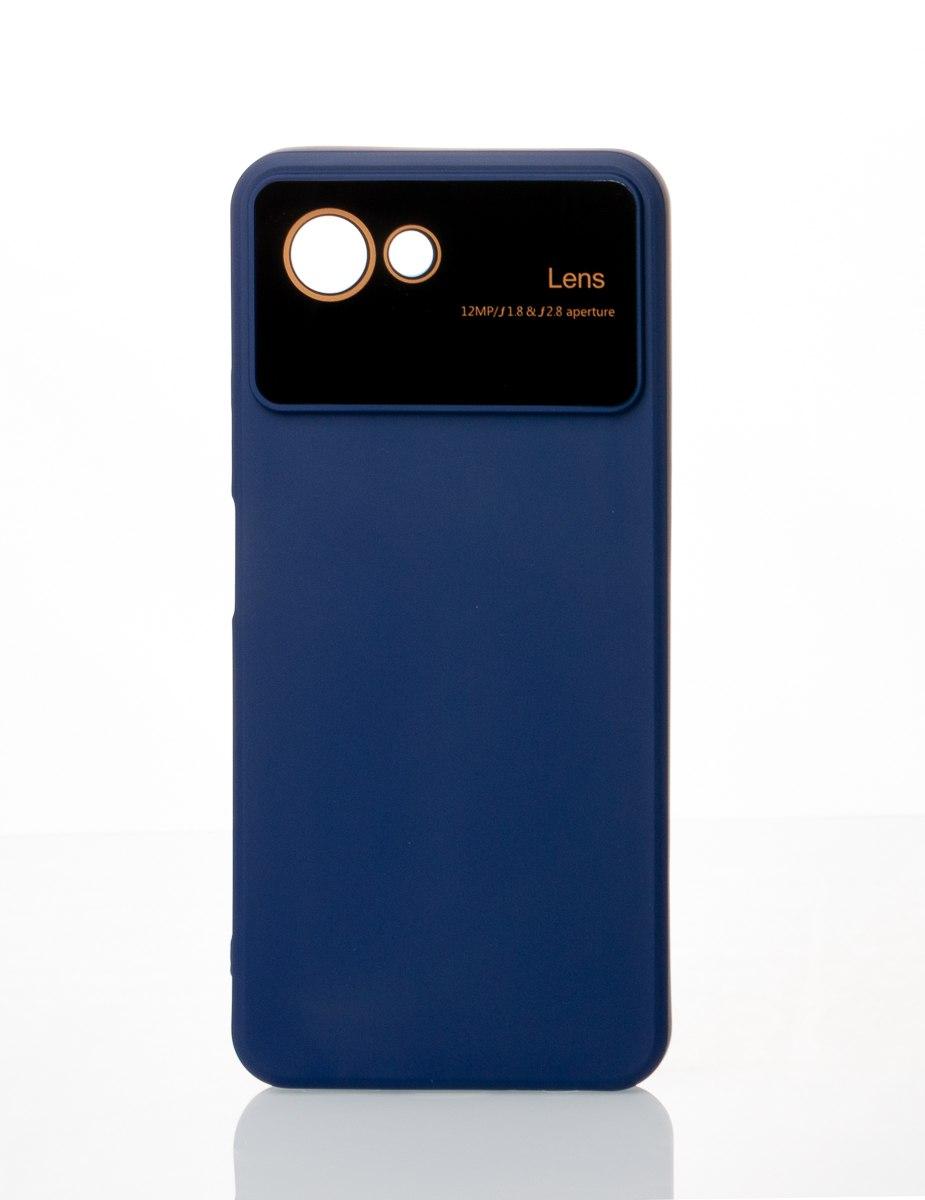 Накладка CAMERA PROTECTION для Realme C30/C30s темно-синя