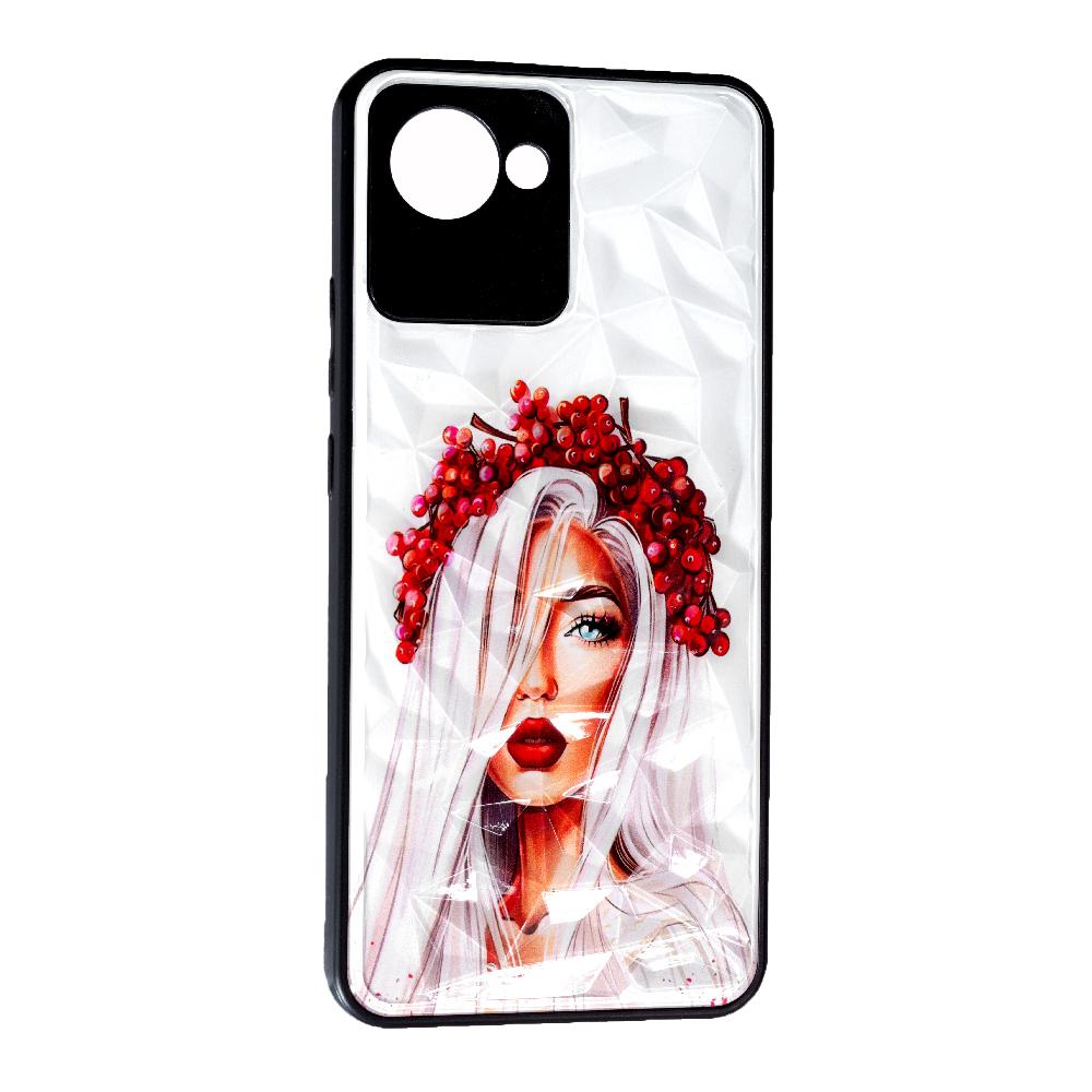 Накладка Ladies Camera для Realme C30 Ukrainian girl