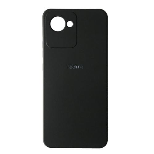 Silicone Case Full Protective для Realme C30/C30s (Black)