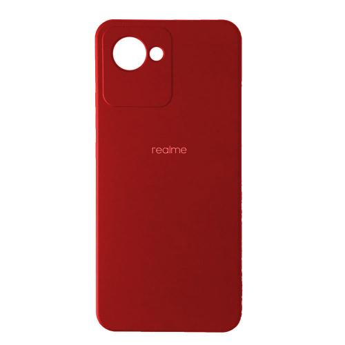 Silicone Case Full Protective для Realme C30/C30s (Red)