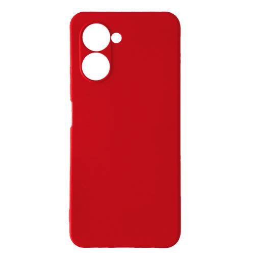Silicone Case Full Protective No Logo для Realme C33 (Red)