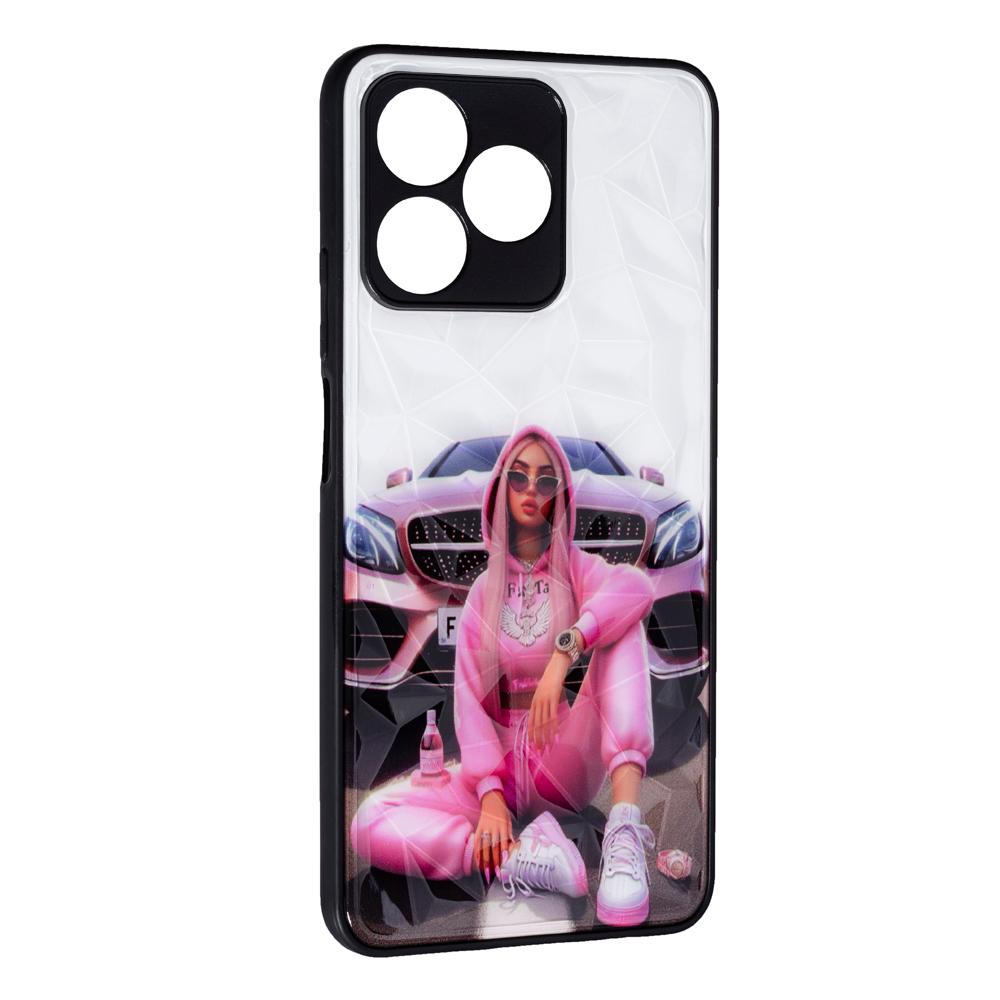 Накладка Ladies Camera для Realme C51 4G/ C53 / Narzo N53 4G / Note 50 Рожева машина