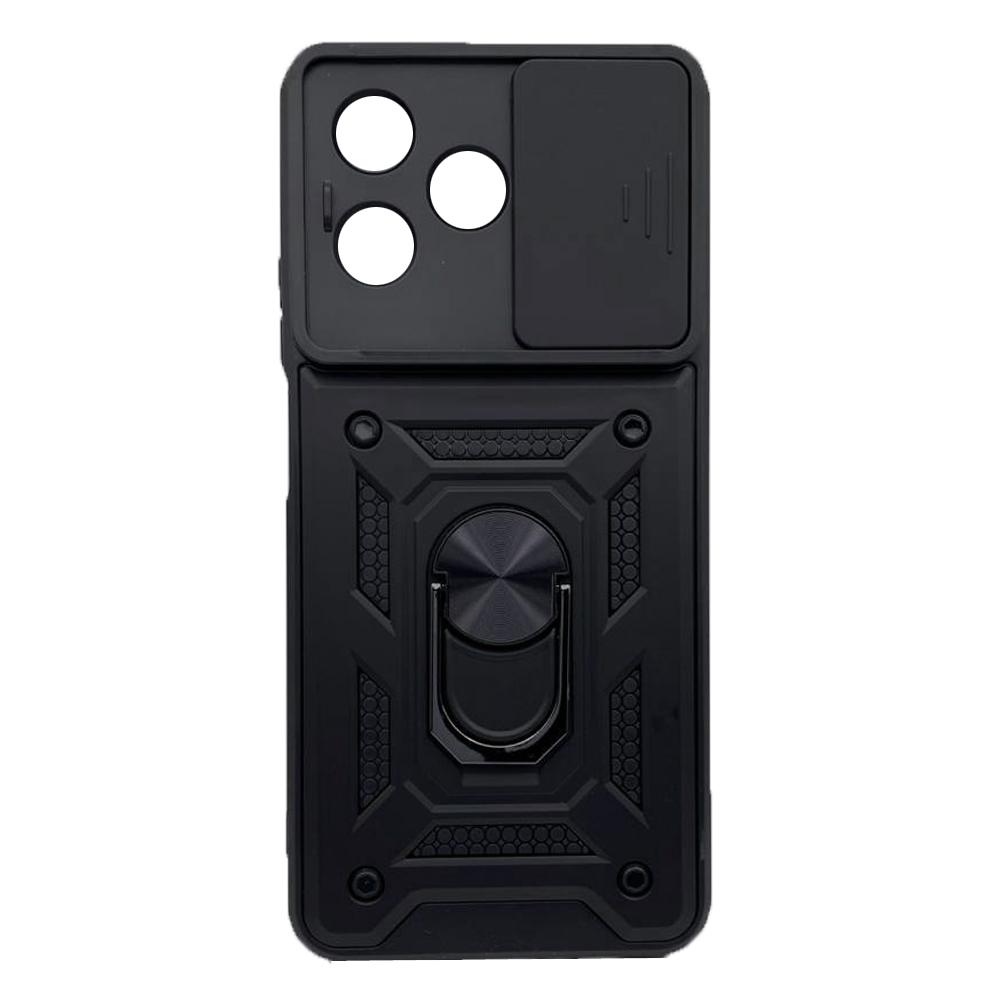 Чохол Camshield з кільцем і захистом камери для Realme C53/C51 4G/Narzo N53 4G/Note 50 Чорний