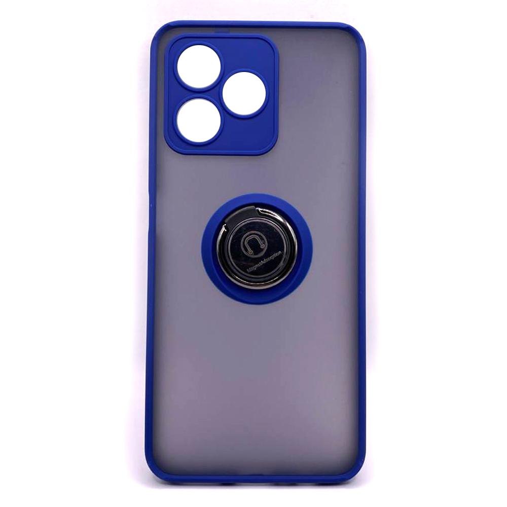Накладка Totu Gingle Ring для REALME C53 4G/C51/Note 50 темно-синя