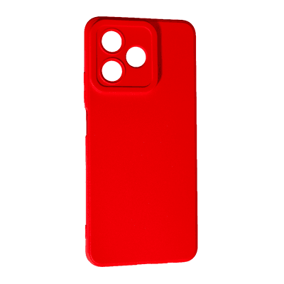 Накладка Silicone case SMTT для Realme C53/C51 4G/Narzo N53 4G/Note 50  (Red)