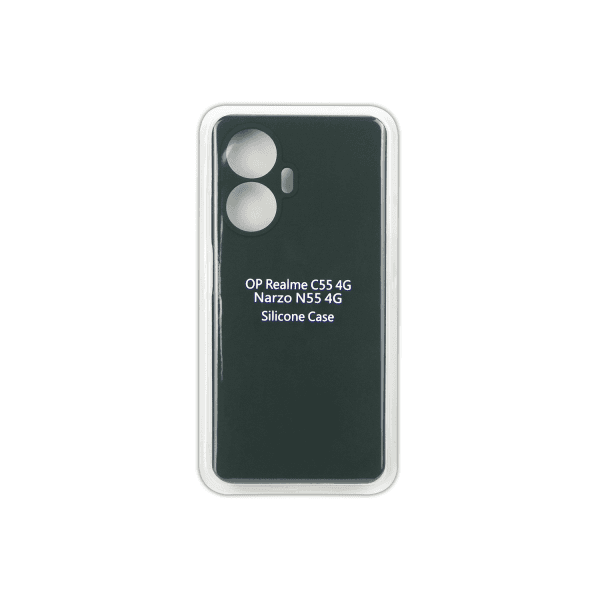 Full Silicone Case для REALME C55 (Dark Green)