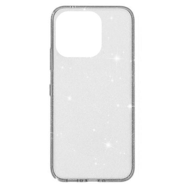 Накладка Molan Cano Glossy Jelly для Realme C61/ C63 /Note 60  прозора з блискітками