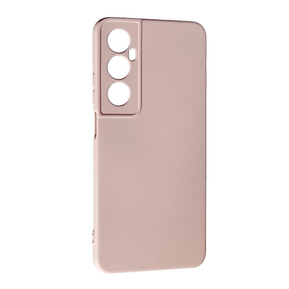 Накладка Silicone case SMTT для Realme C65 4G (Pink Sand)
