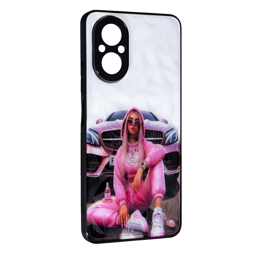 Накладка Ladies Camera для Realme C67 Рожева машина