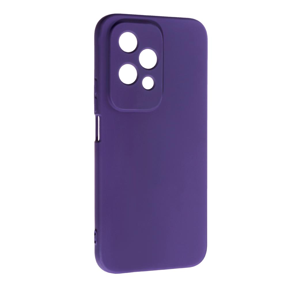 Накладка Silicone SMTT для Honor 200 Lite (Dark Violet)