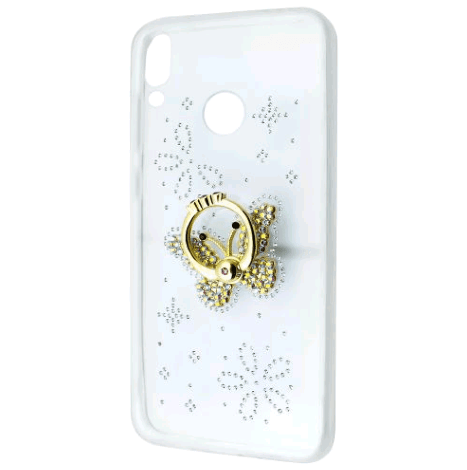 Накладка Butterfly Ring для Honor 8C (Clear)