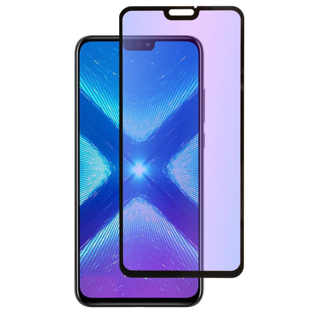 Захисне скло Eye Protection для Honor 8X з чорною рамкою матове (м`яка упаковка)