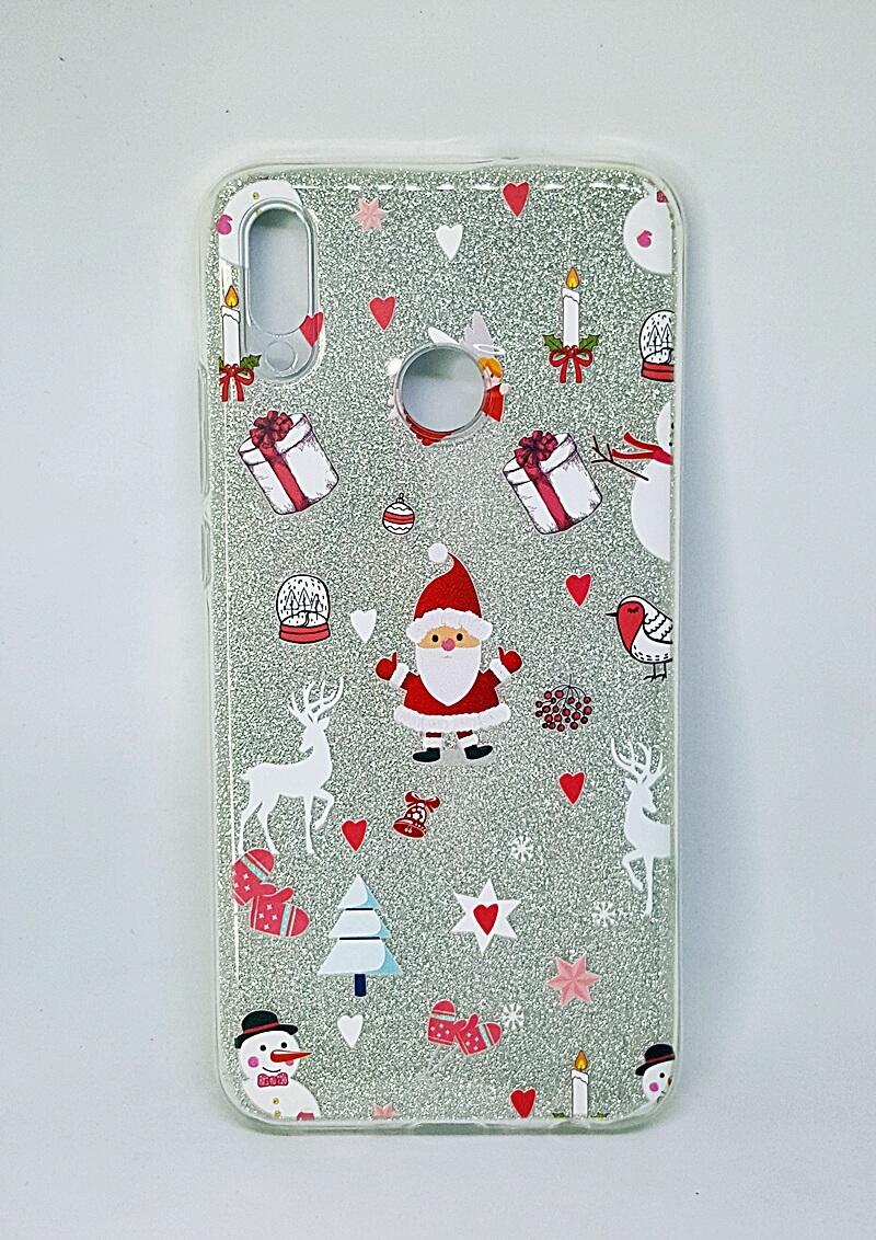 Накладка TWINS Merry Christmas "Новий Рік" для Honor 8X Дід Мороз