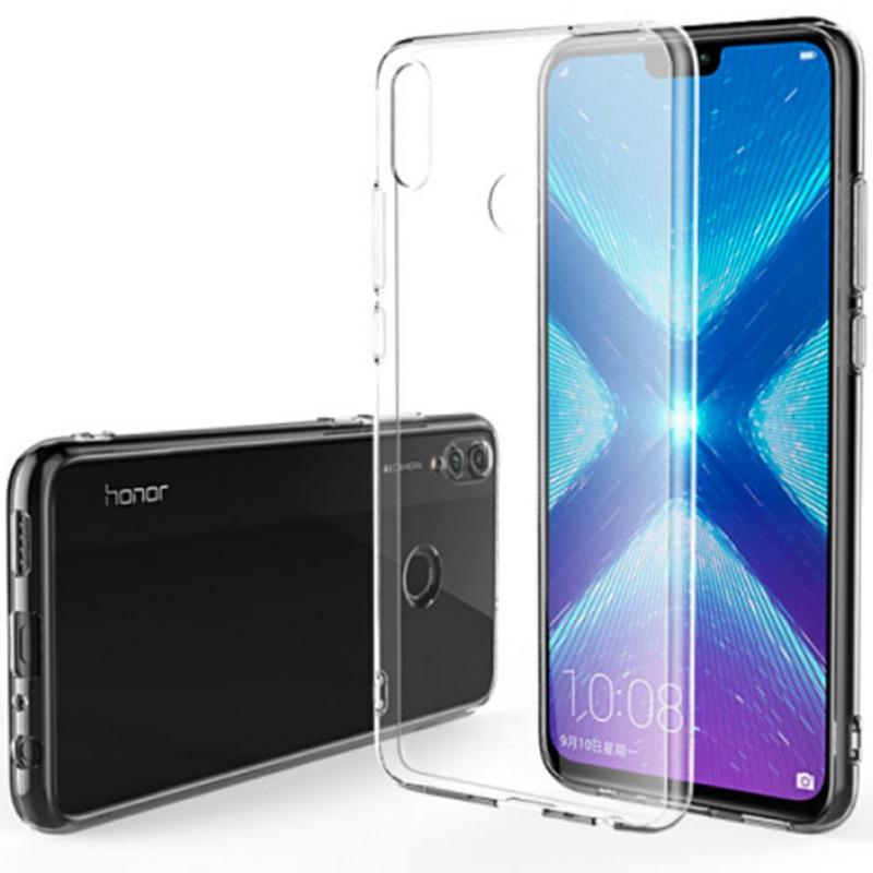 Накладка Epic Transparent 1,0mm для Huawei Honor 8X  прозорий силікон