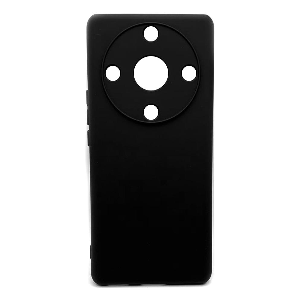 Silicone Cover Full Camera without Logo (A) для Huawei Honor Magic 5 Lite 5G (Black)