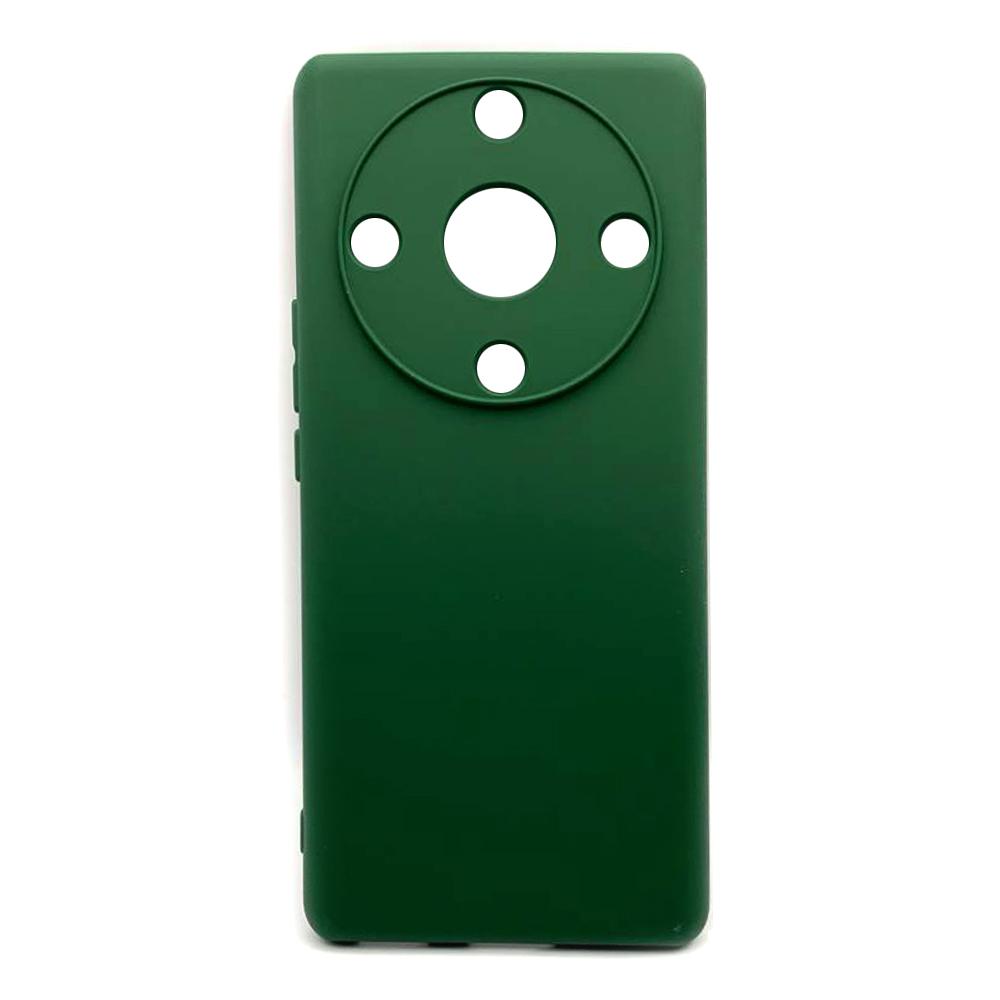 Silicone Cover Full Camera without Logo (A) для Huawei Honor Magic 5 Lite 5G (Dark green)