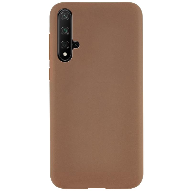 Накладка Epic soft-touch для Huawei Honor 20 / Nova 5T Коричнева