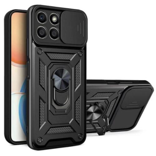 Накладка Camshield Serge Ring для Honor X6A чорна