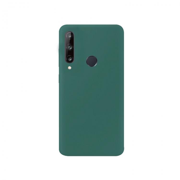 Накладка Soft Silicone Case для Huawei P40 Lite E Dark Green